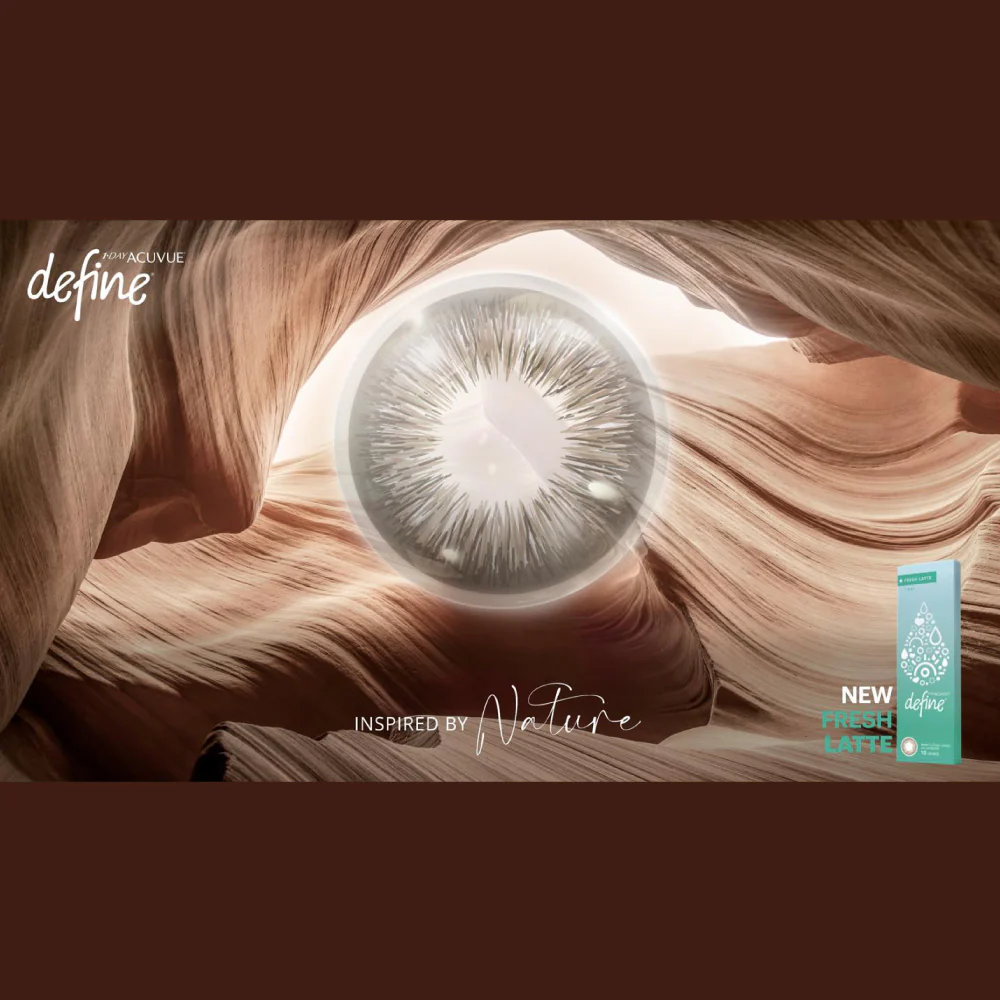 1-Day Acuvue Define Fresh Latte (30 lenses/pack) - Image 3