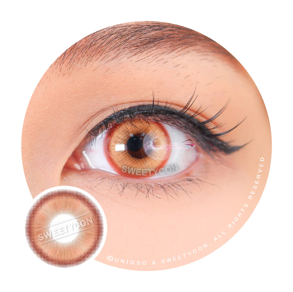 1 Day Sweety Star Tears Brown (2 or 10 lenses/pack)