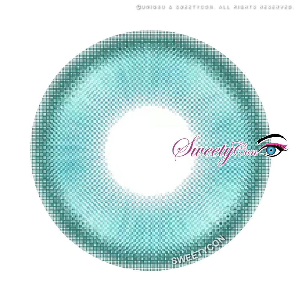 1 Day Sweety Star Tears Cyan Green (2 or 10 lenses/pack) - Image 6