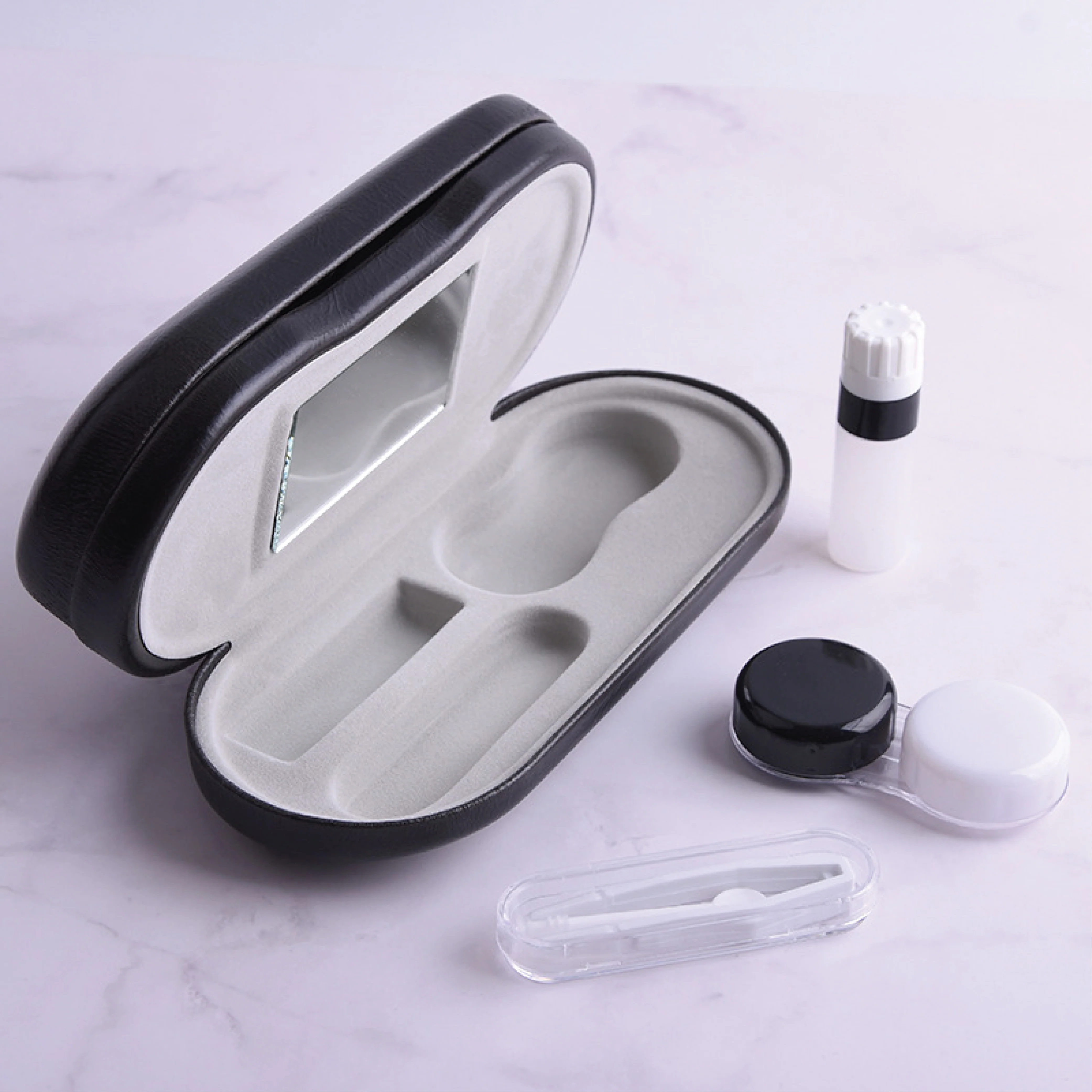 2 In-1 Case For Eyeglasses & Contact Lenses - Image 2