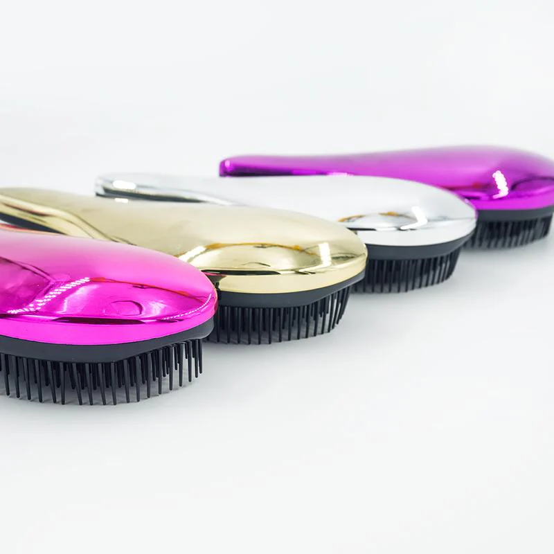 15CM Ergonomic Design Electroplate Wig Comb - Image 7