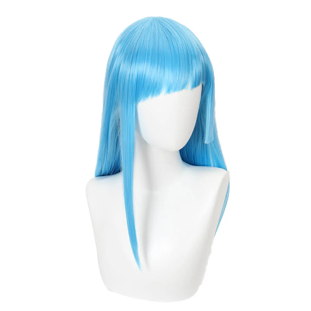 Anime Blue Cosplay Wig CS 458J - Image 3