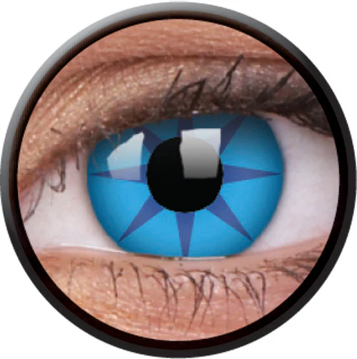 Colorvue Crazy Blue Star (2 lenses/pack)