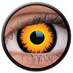 Colorvue Crazy Orange Werewolf - 1 Day Disposable (2 lenses/pack)