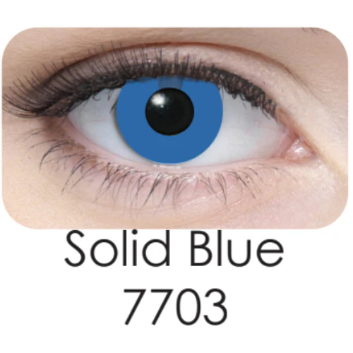 Coscon Crazy with Power - Solid Blue (1 lens/pack)