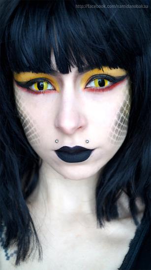 Coscon Crazy with Power - Yellow Cats Eye (1 lens/pack) - Image 3