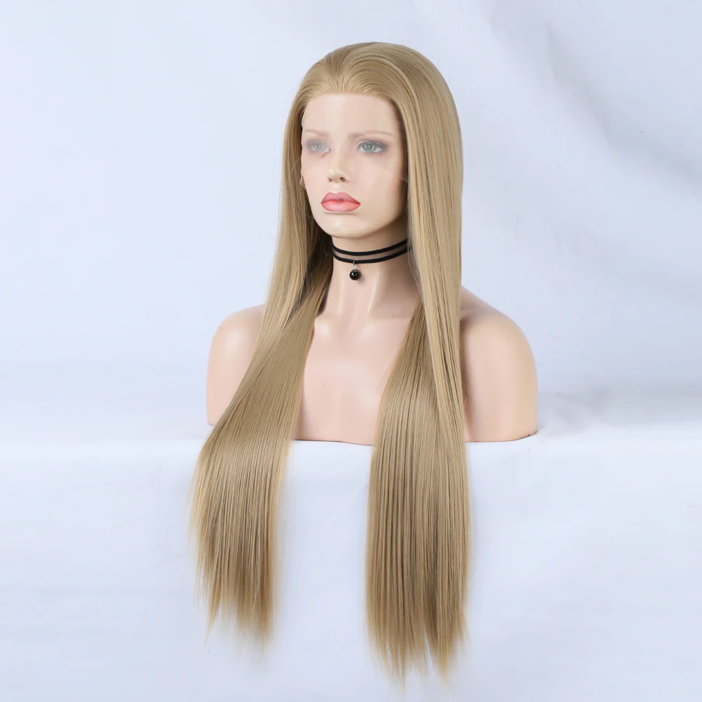 Dazzling August Linen Front Lace Wig - Image 2