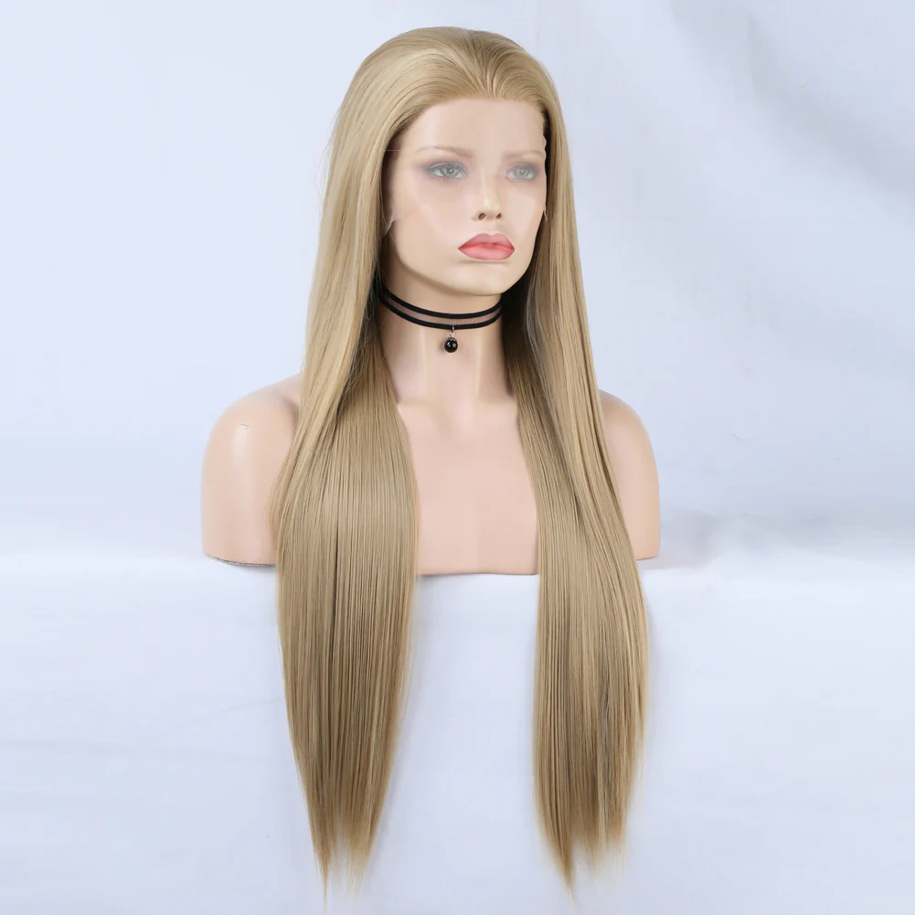 Dazzling August Linen Front Lace Wig - Image 3