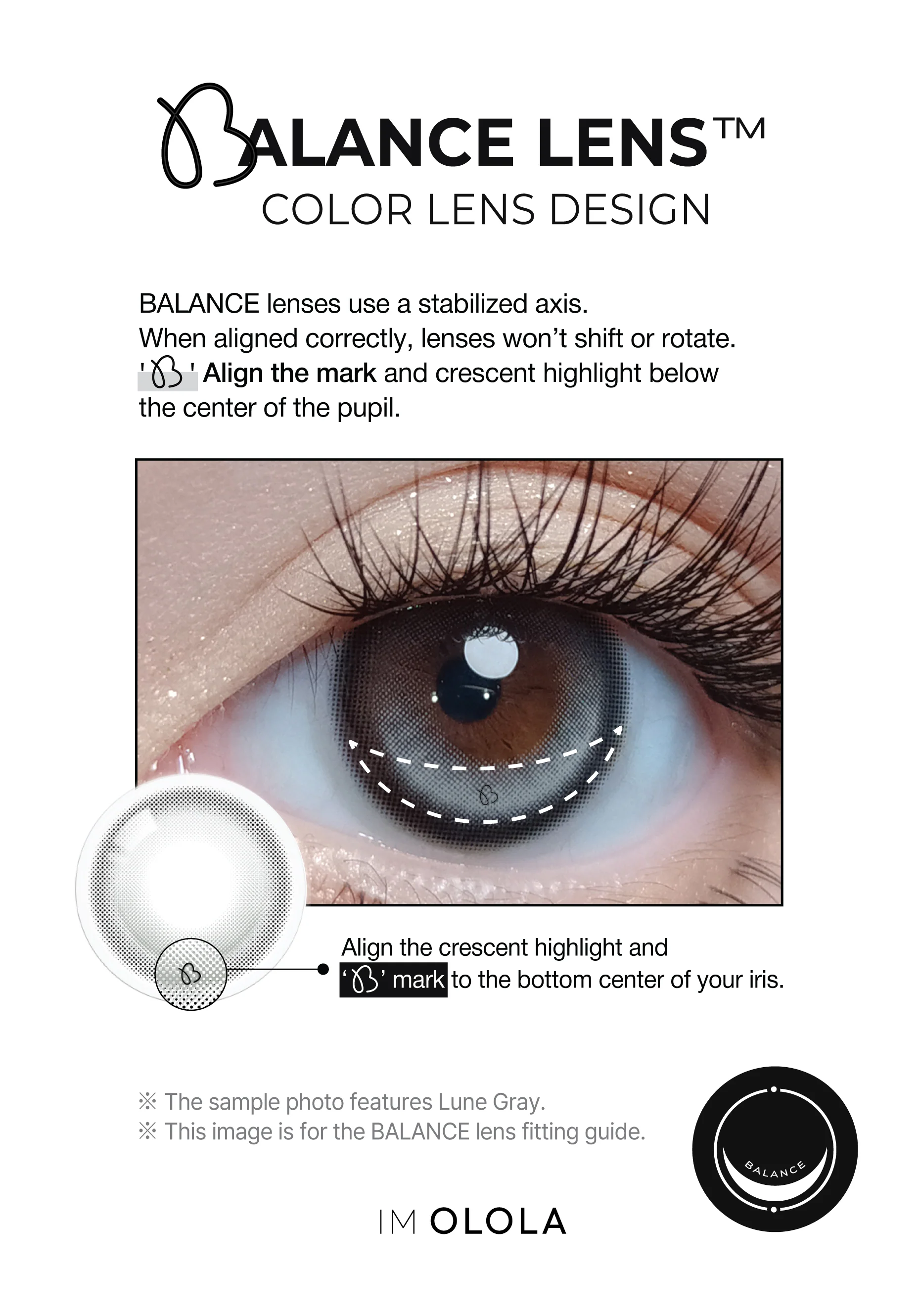 IM OLOLA Lune Choco (2 lenses/pack) - Image 5