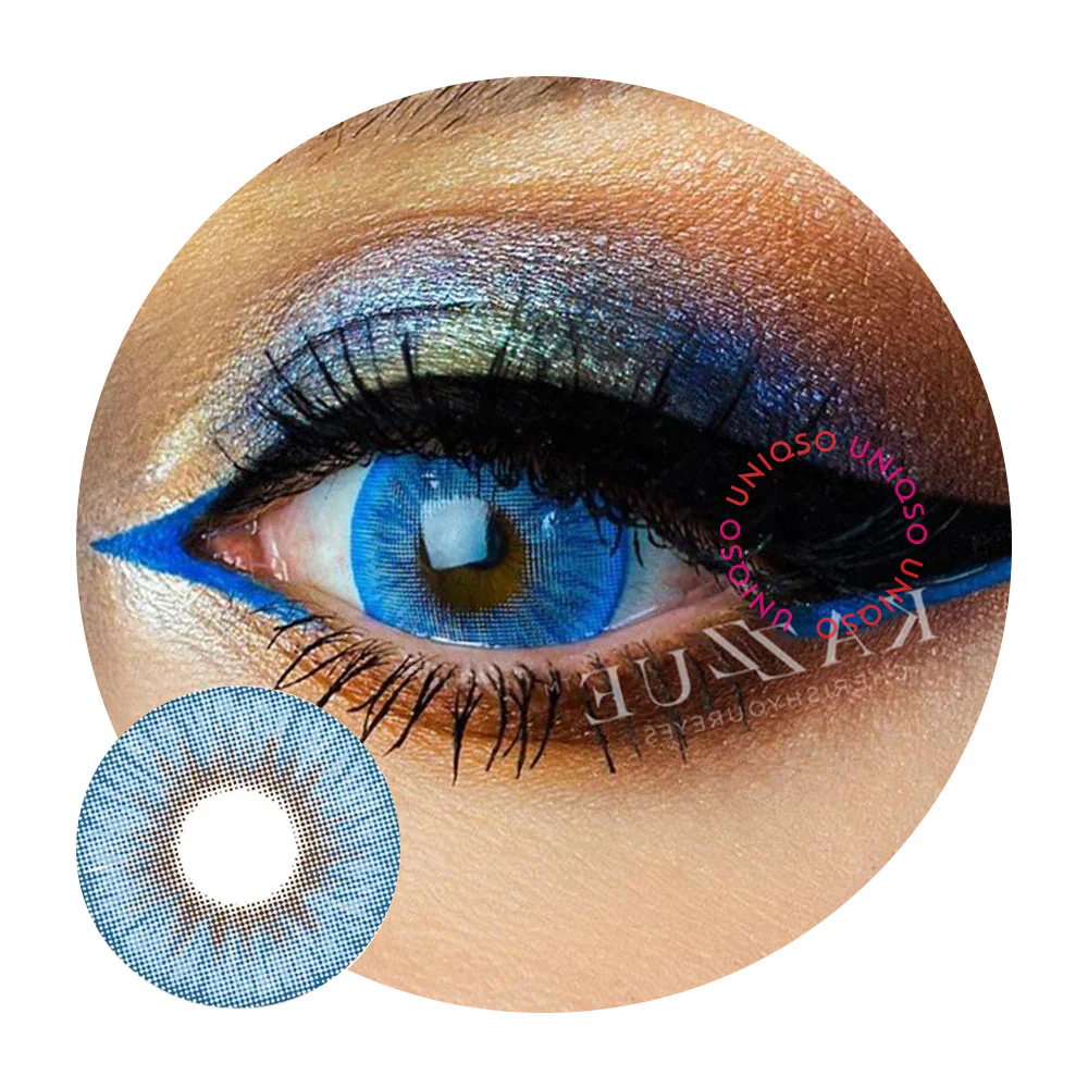 Kazzue Alluring Blue (1 lens/pack)