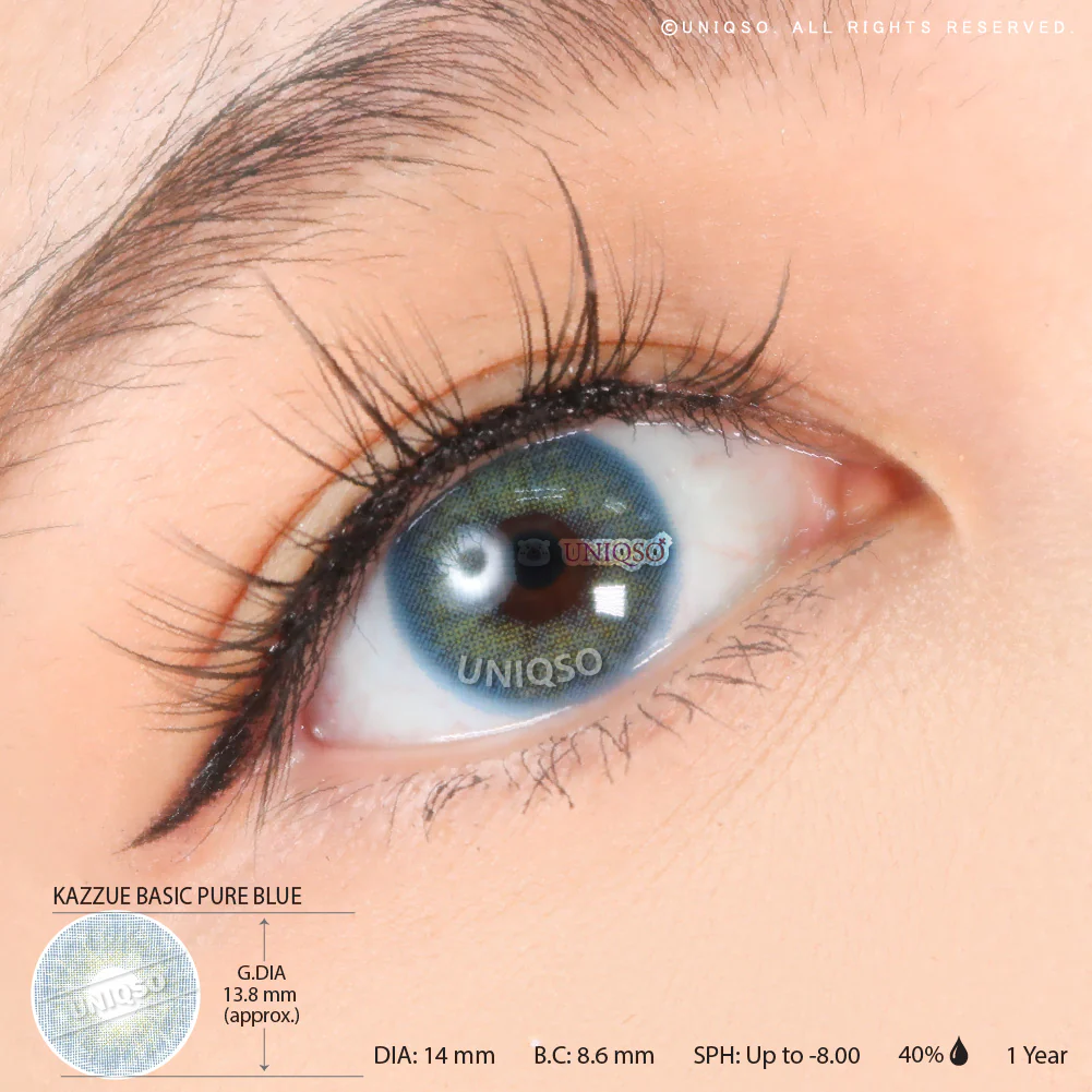 Kazzue Basic Pure Blue (1 lens/pack) - Image 3