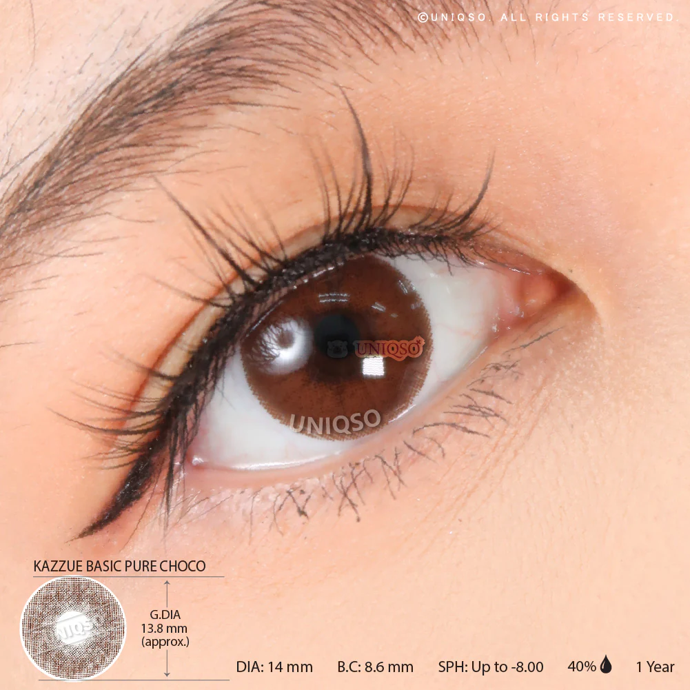 Kazzue Basic Pure Choco (1 lens/pack) - Image 3