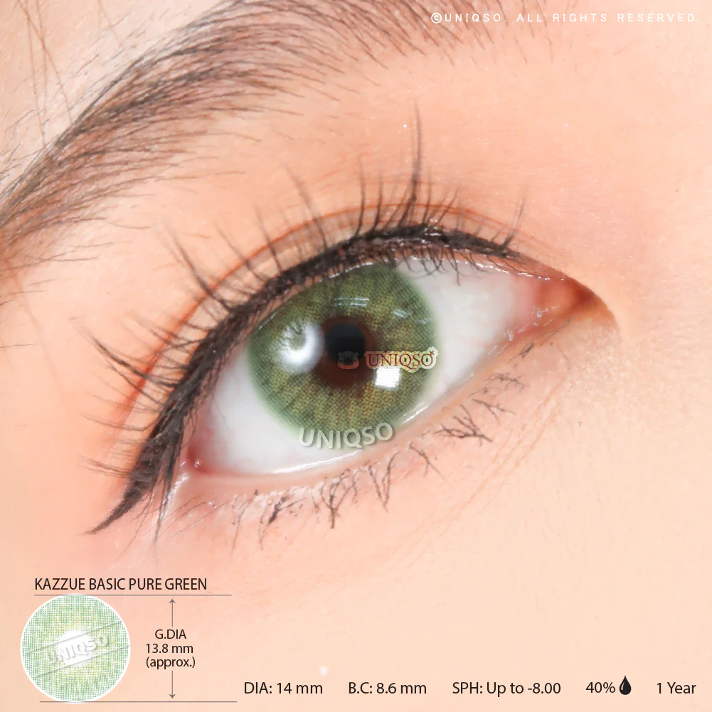 Kazzue Basic Pure Green (1 lens/pack) - Image 3