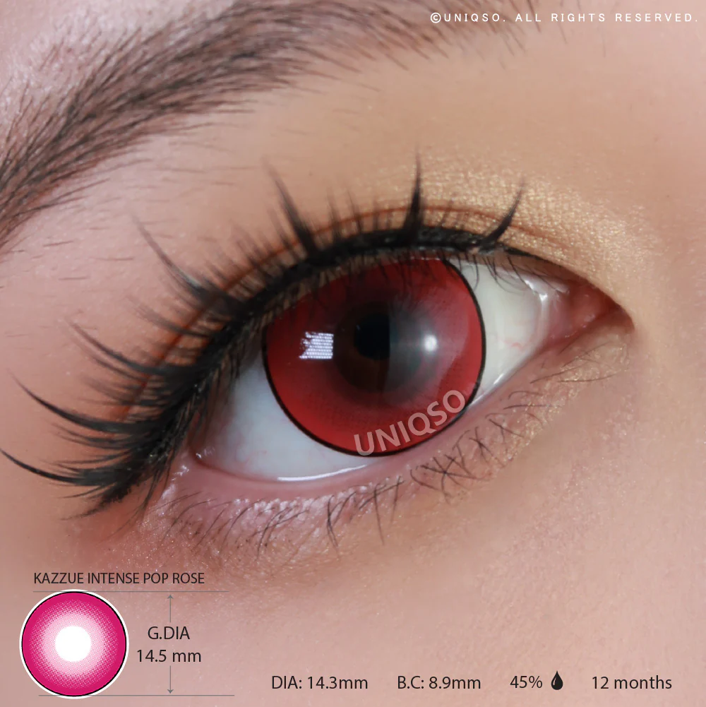 Kazzue Intense Pop Rose (1 lens/pack) - Image 4