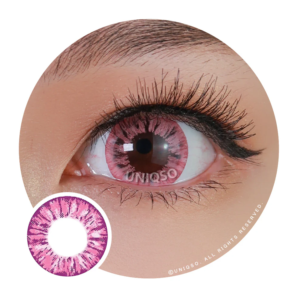 Kazzue Starryeye Pink (1 lens/pack)
