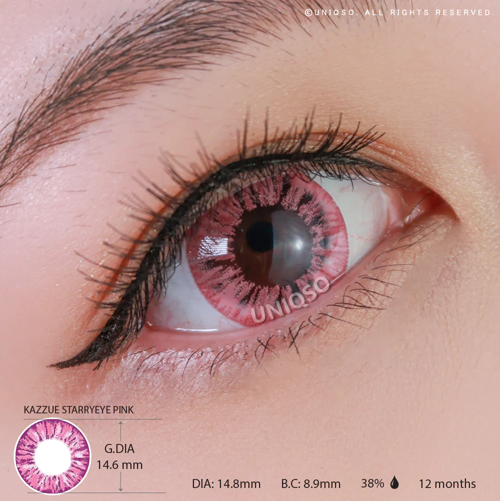 Kazzue Starryeye Pink (1 lens/pack) - Image 3
