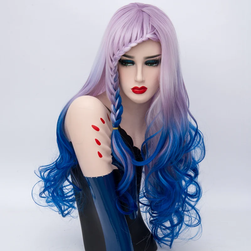 Lolita Wig - Lilac Waterfall Braided - Image 2