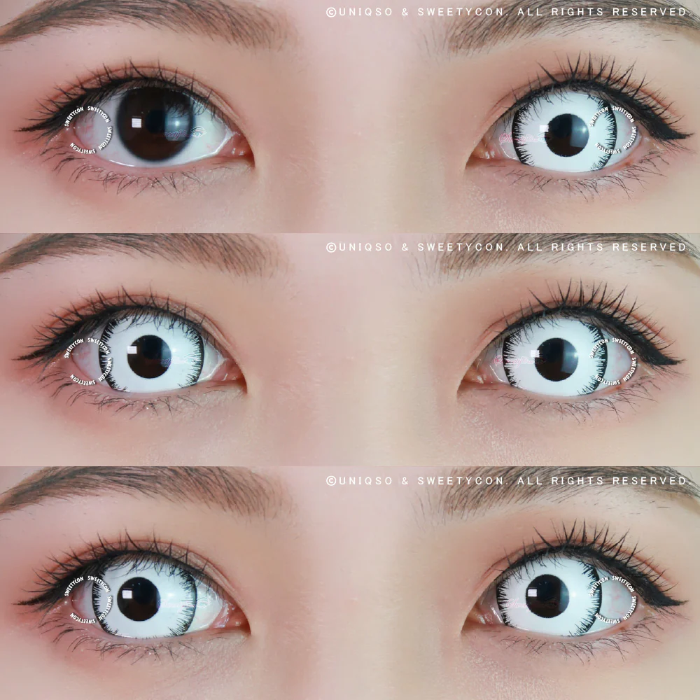 Sweety Mini Sclera Mystic White (1 lens/pack) - Image 2
