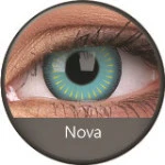 Phantasee Crazy Blue Nova (2 lenses/pack)