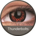 Phantasee Crazy Red Thunderbolt (2 lenses/pack)