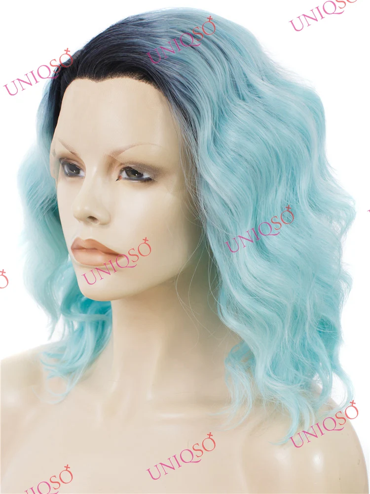Premium Wig -  Short Hippy Lace Front Curly Wig - Image 3