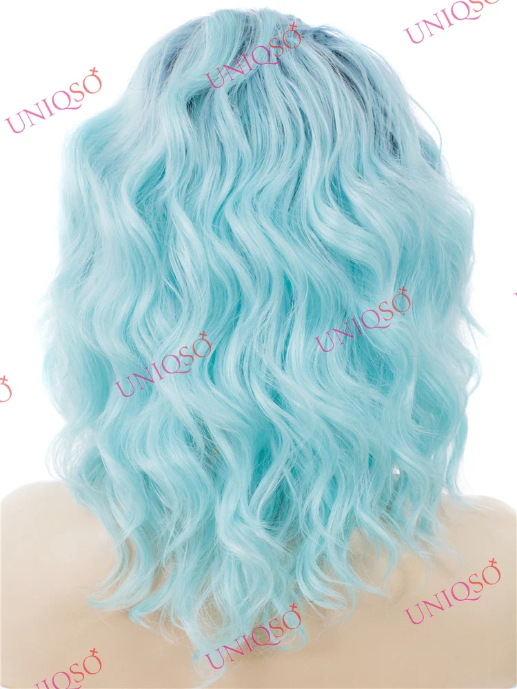 Premium Wig -  Short Hippy Lace Front Curly Wig - Image 4