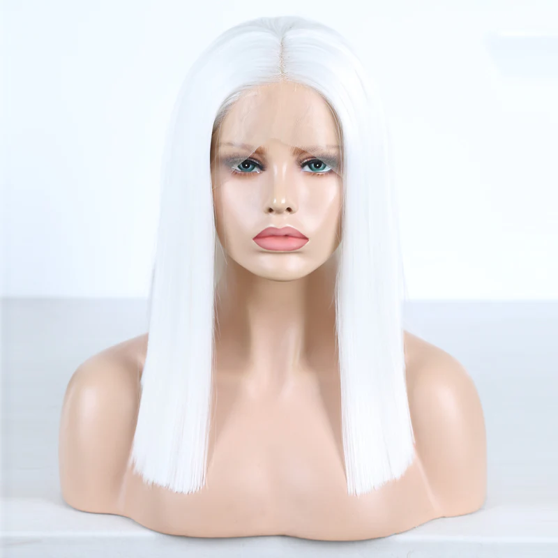 Shades of White T Lace Front Wig - Image 2