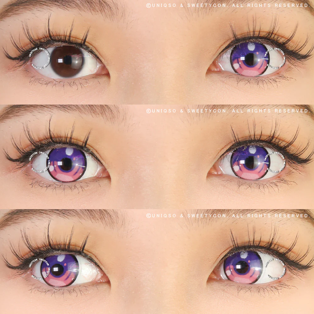 Sweety Anime 3 Violet (1 lens/pack) - Image 2