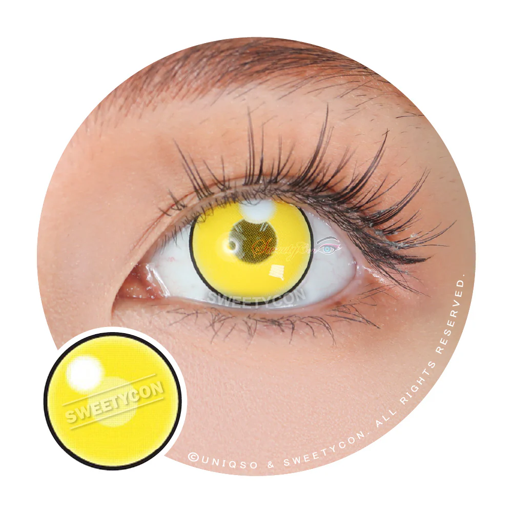 Sweety Anime Cloud Rim Yellow (1 lens/pack)