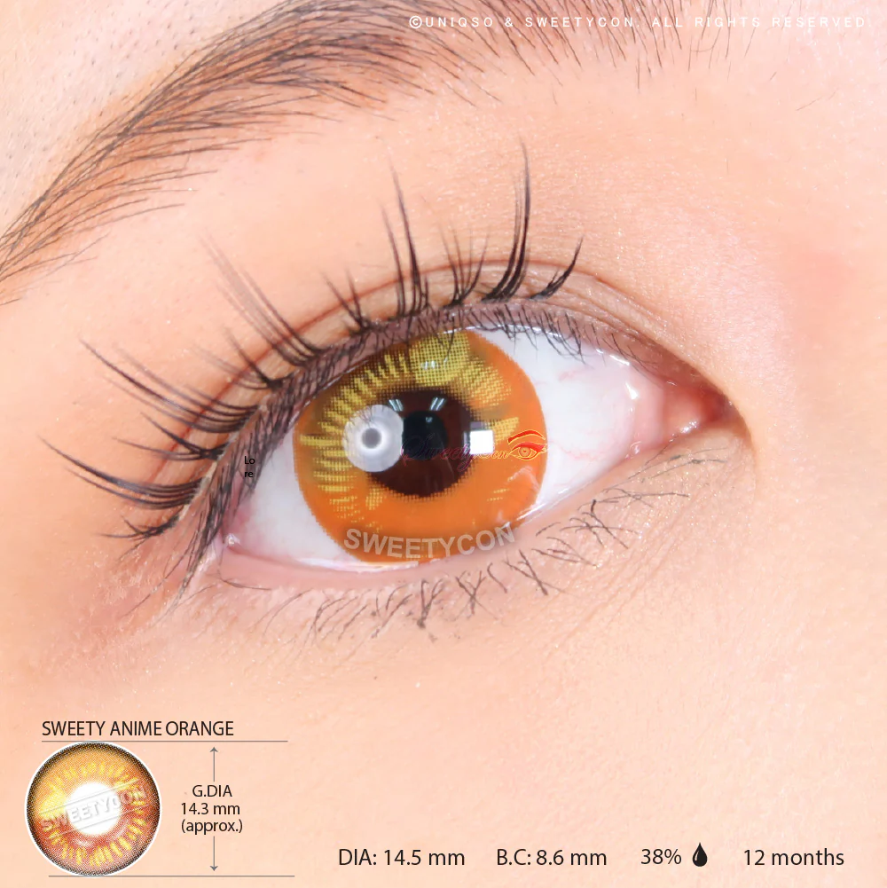 Sweety Anime Orange (1 lens/pack) - Image 3