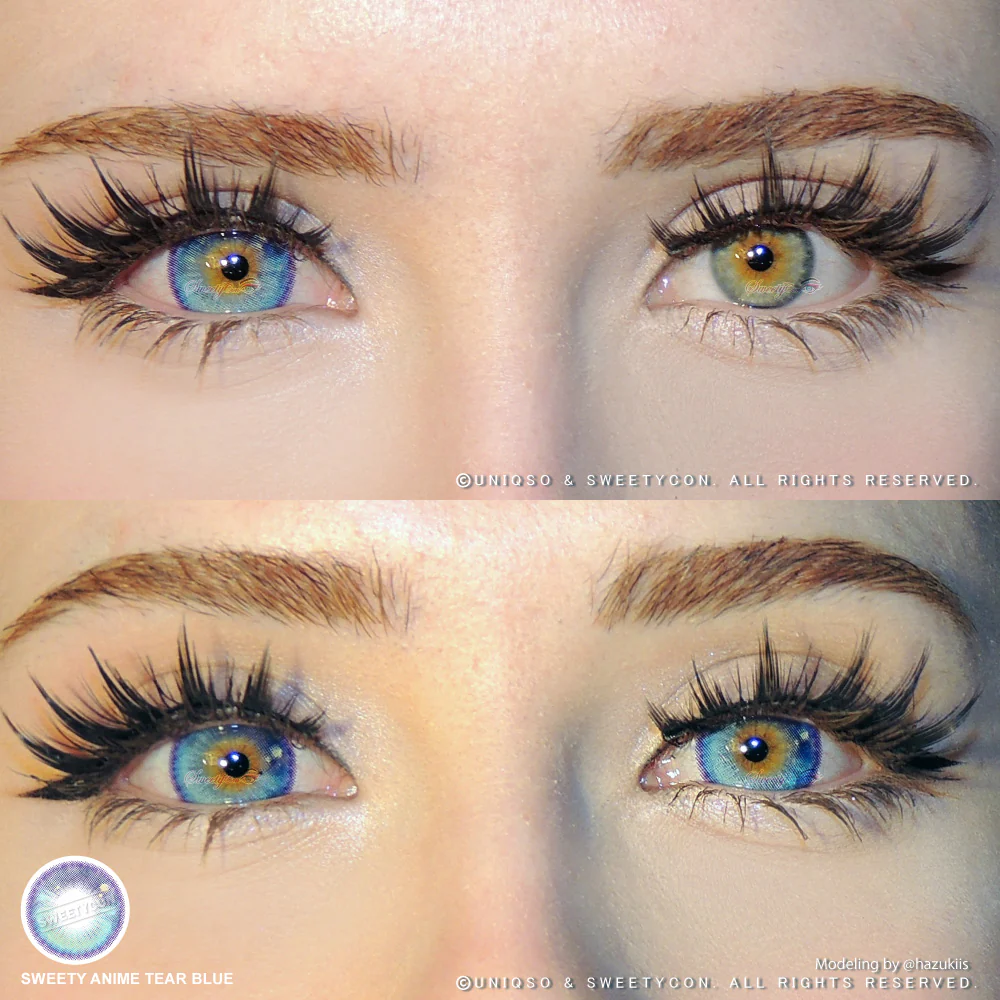 Sweety Anime Tear Blue (1 lens/pack) - Image 3