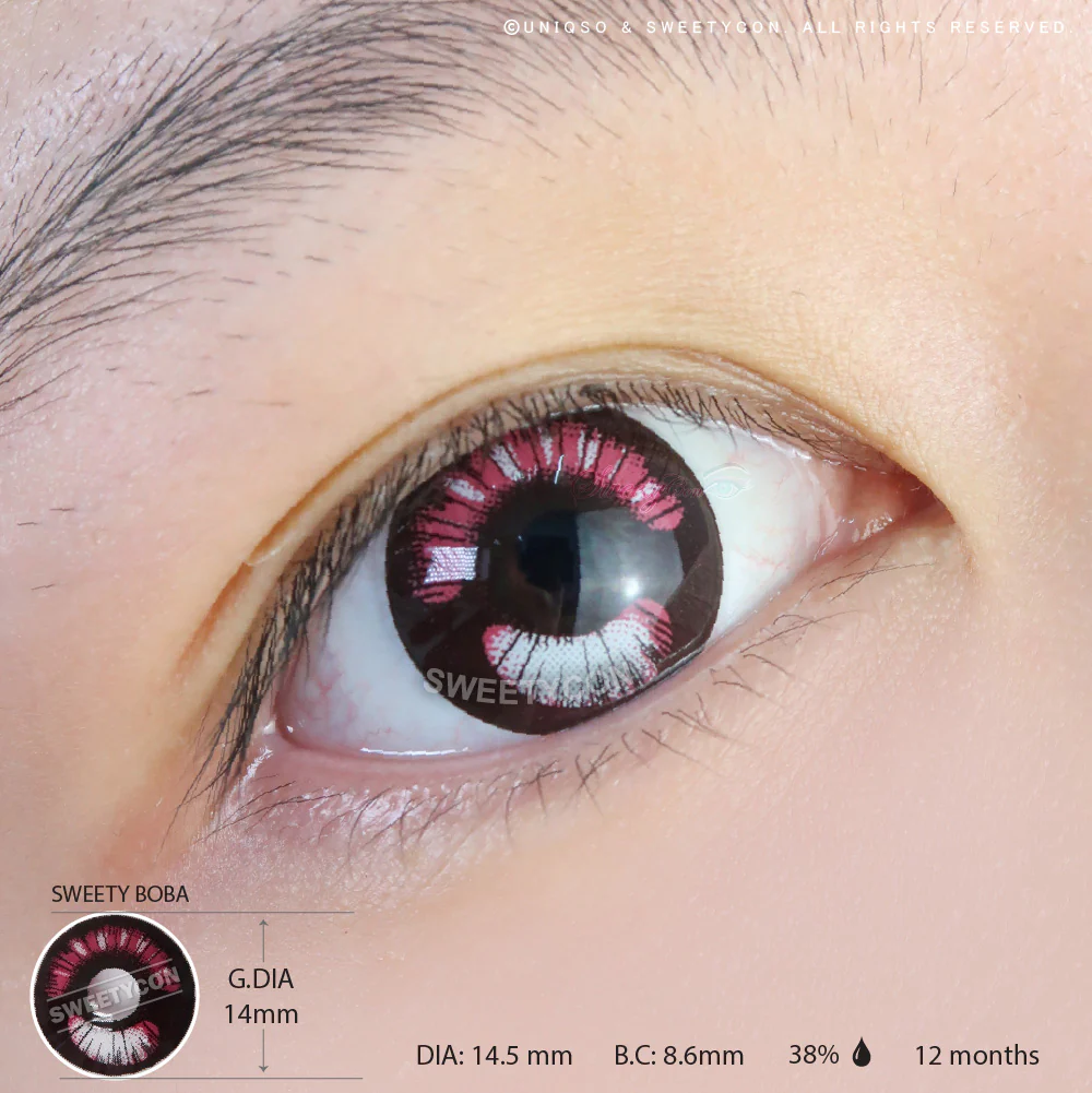 Sweety Anime Boba Violet (1 lens/pack) - Image 3