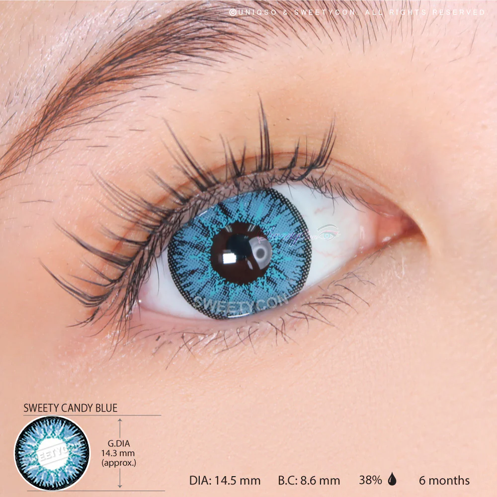 Sweety Candy Blue (1 lens/pack) - Image 3