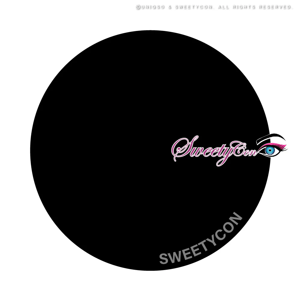 Sweety Crazy Blind Black (1 lens/pack) - Image 6