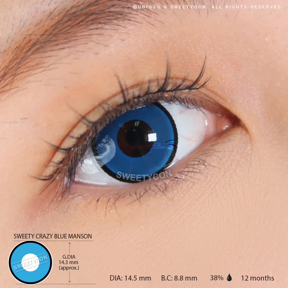 Sweety Crazy Blue Manson (1 lens/pack) - Image 3