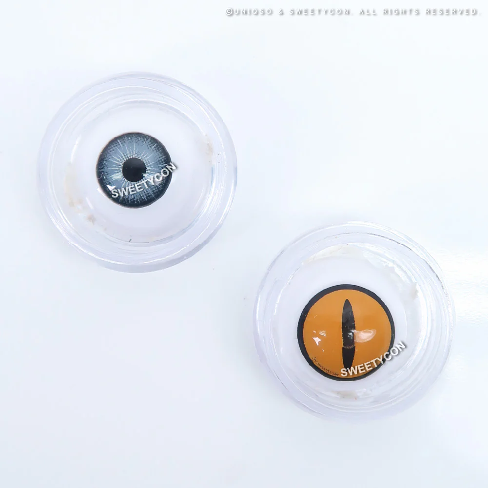 Sweety Crazy Gold Demon Eye / Cat Eye (1 lens/pack) - Image 4