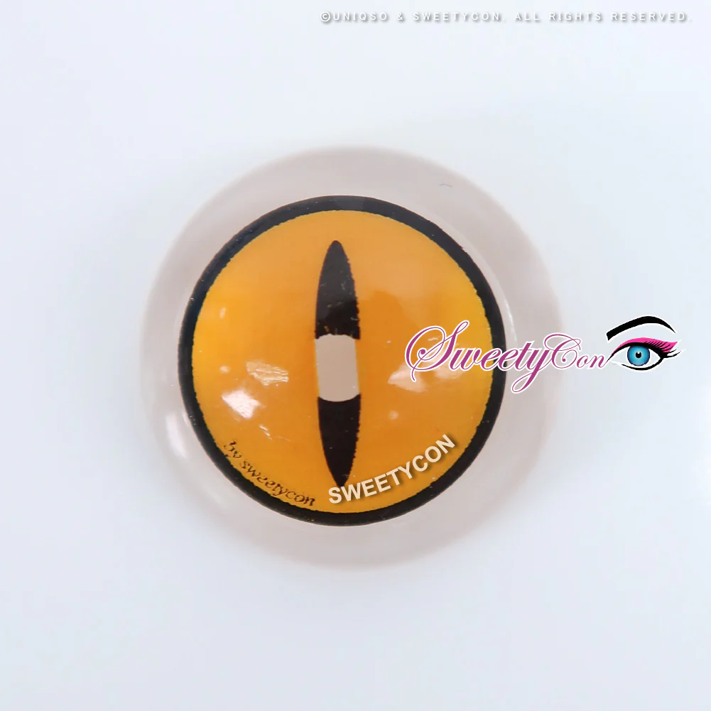 Sweety Crazy Gold Demon Eye / Cat Eye (1 lens/pack) - Image 5