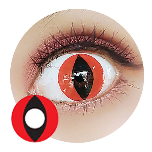 Sweety Crazy Red Cat (1 lens/pack)