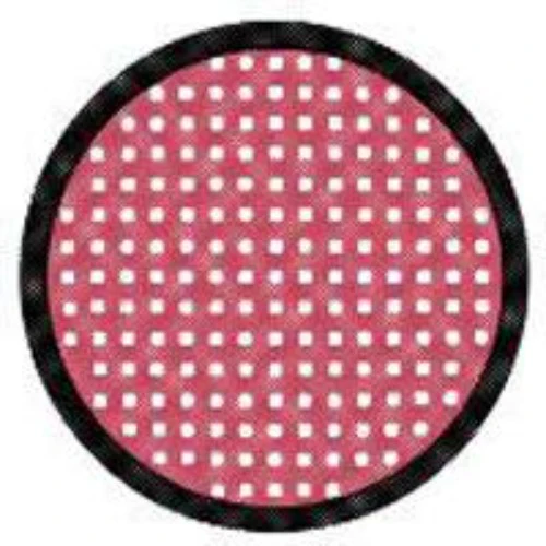Sweety Crazy Red Mesh/Screen with Black Rim (1 lens/pack) - Image 3