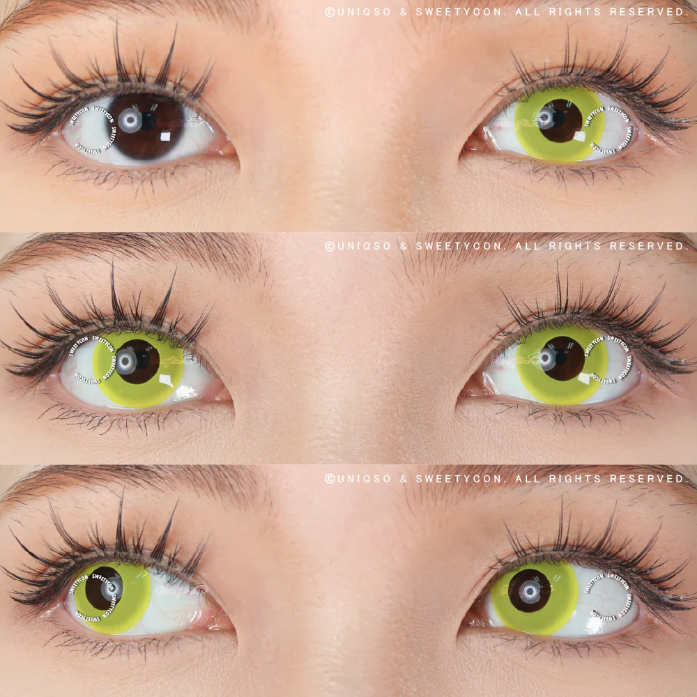 Sweety Crazy Solid Yellow (1 lens/pack) - Image 2