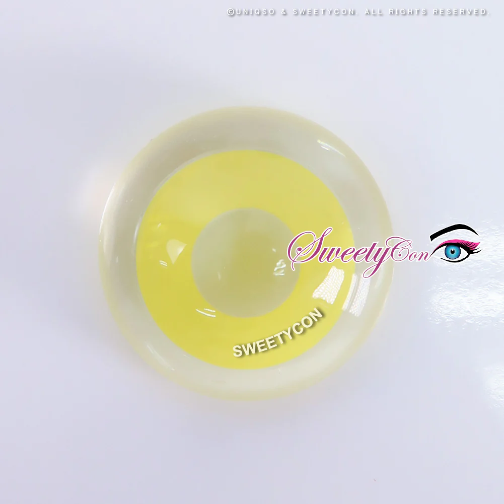 Sweety Crazy Solid Yellow (1 lens/pack) - Image 6