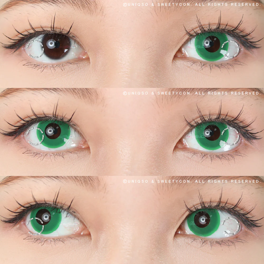 Sweety Crazy Solid Dark Green (1 lens/pack) - Image 2