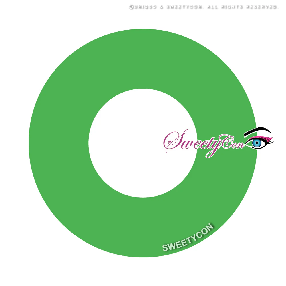 Sweety Crazy Solid Dark Green (1 lens/pack) - Image 6