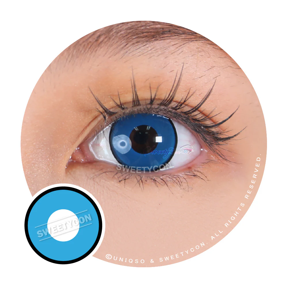 Sweety Crazy Blue Manson/ Blue Zombie (1 lens/pack)