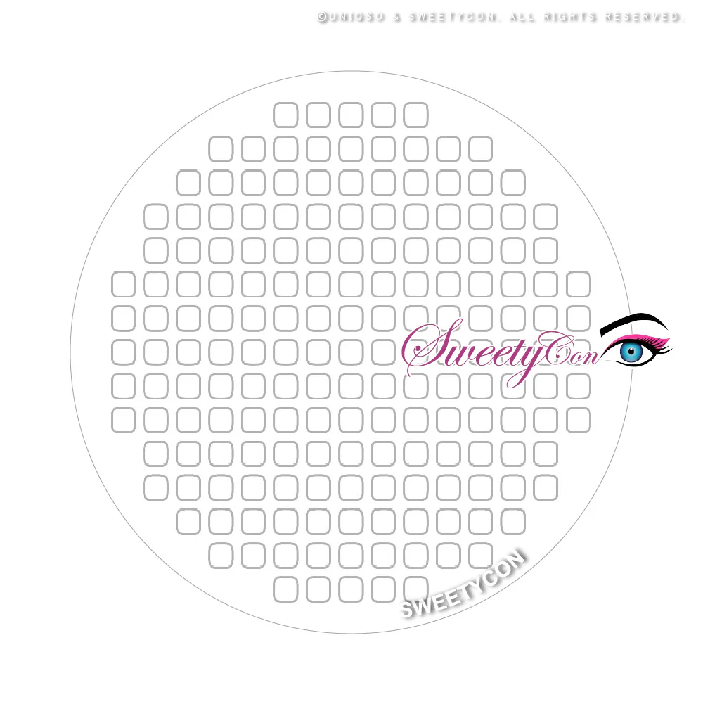 Sweety Crazy White Screen/White Mesh (1 lens/pack) - Image 6