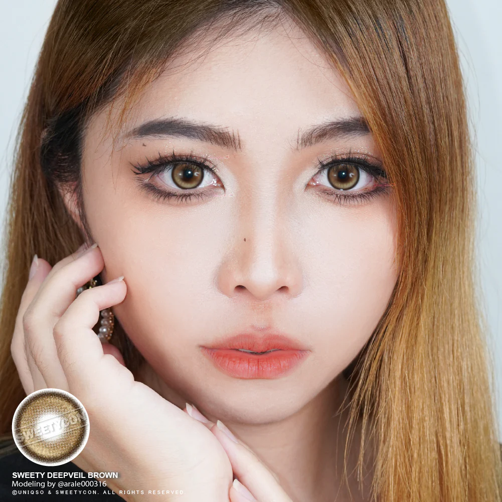 1 Day Sweety Deepveil Brown (2 or 10 lenses/pack) - Image 7