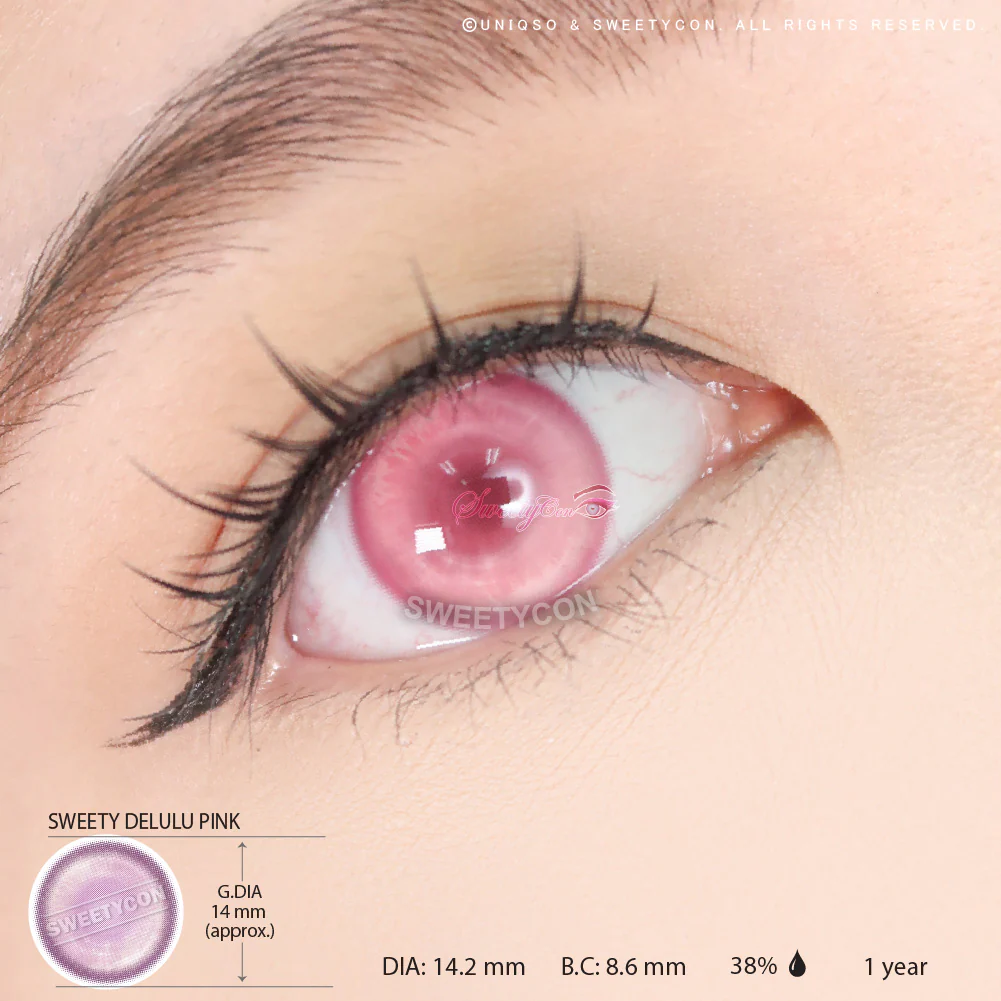 Sweety Delulu Pink (1 lens/pack) - Image 3