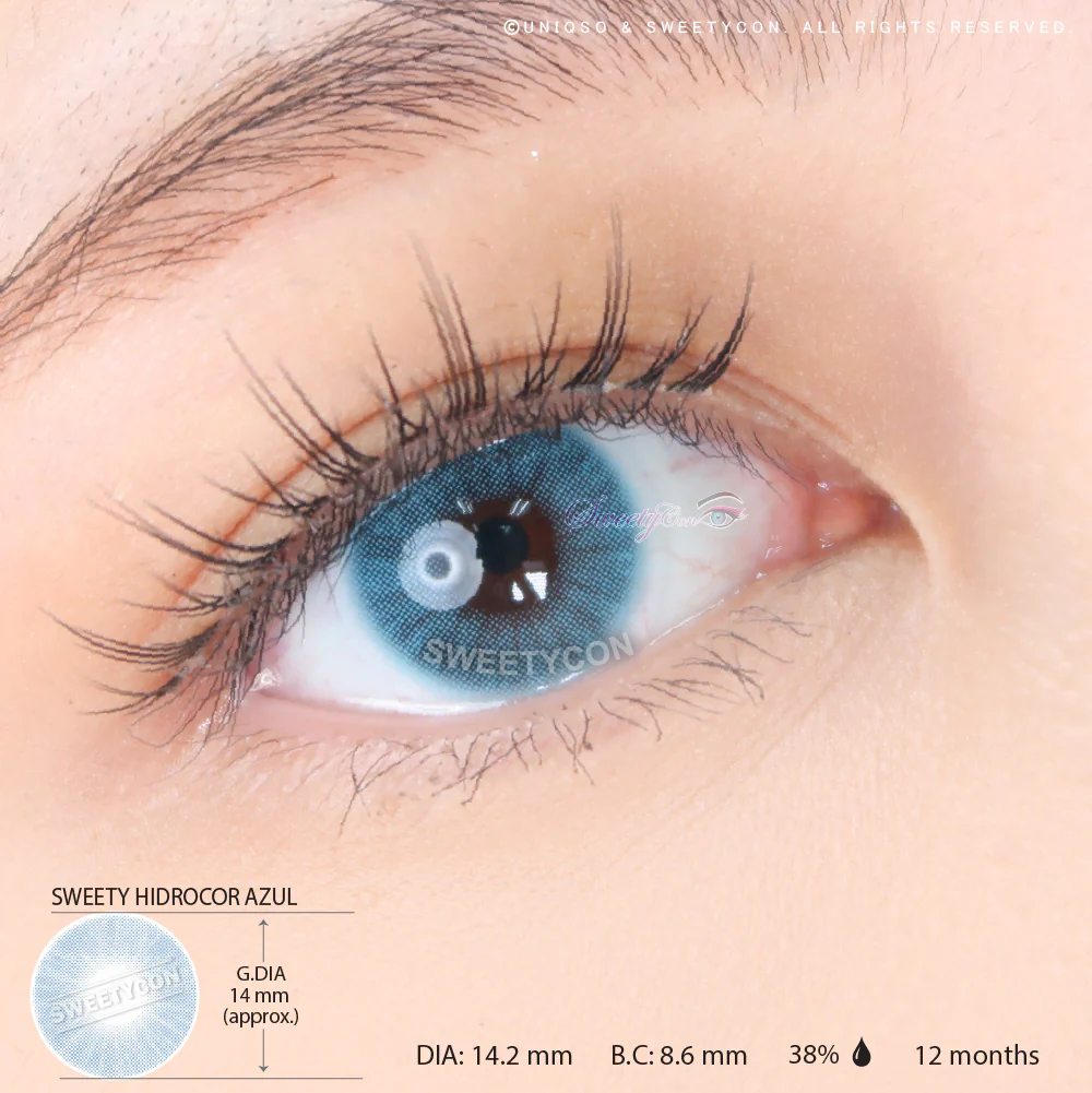 Sweety Hidrocor Azul (1 lens/pack) - Image 3