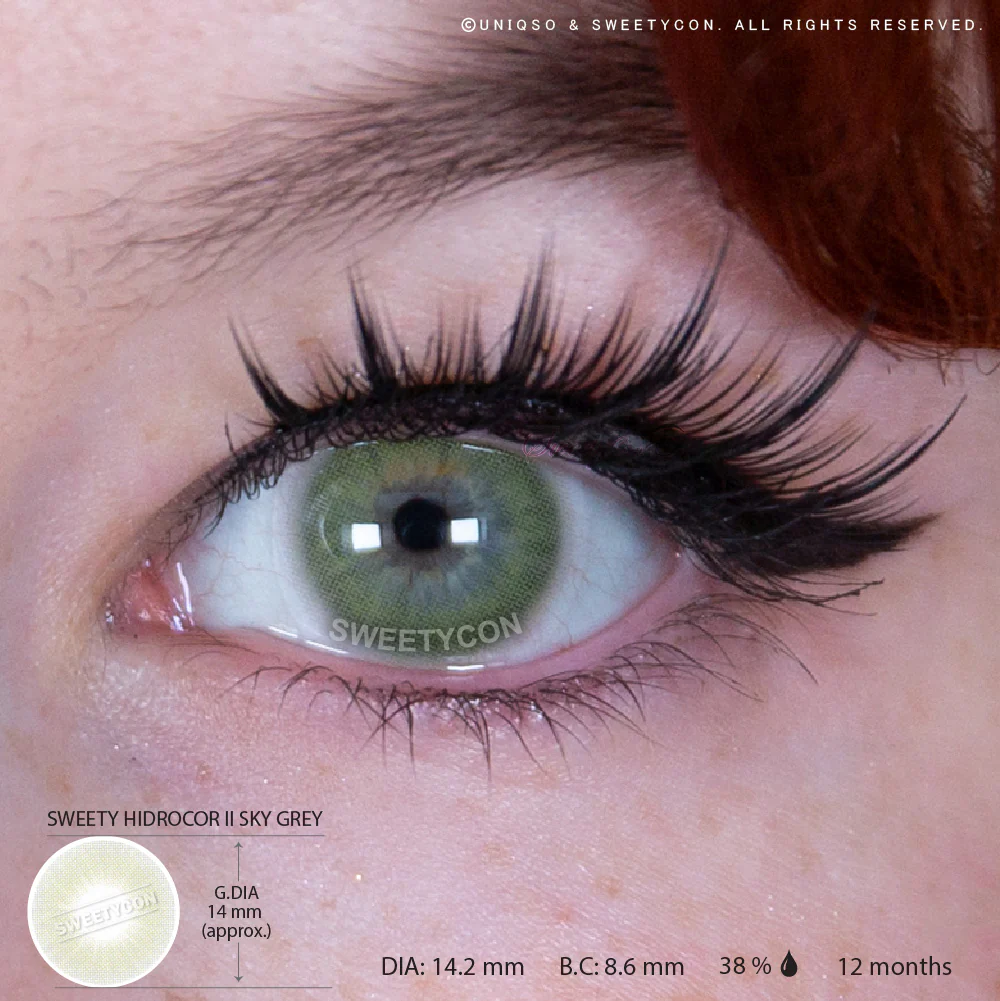 Sweety Hidrocor II Sky Grey (1 lens/pack) - Image 6