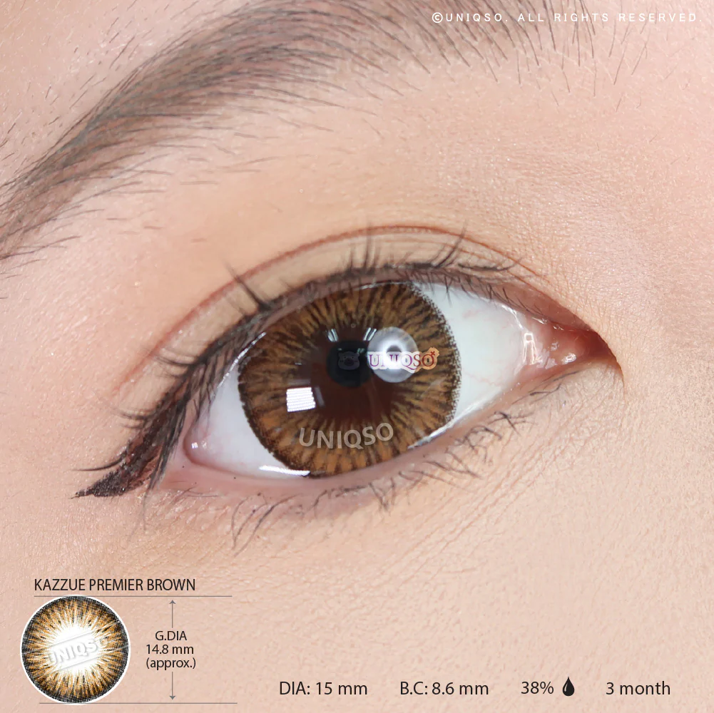Kazzue Premier Brown (1 lens/pack) - Image 3